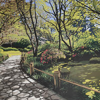 Tea Garden Path by Alexandra Buckle