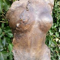 Ceramic female torso 