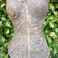Ceramic female torso 