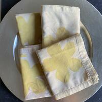 Buckthorn printed napkins