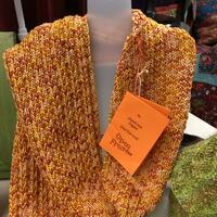 Opal Fruits - hand knitted scarf