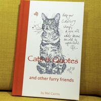 Cats & Quotes & Other Furry Friends hardback book