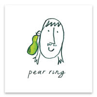 Cartoon by Sarah Beak - man wearing a 'pear ring'