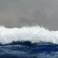 Weather the Storm - Atmospheric seascape in resin