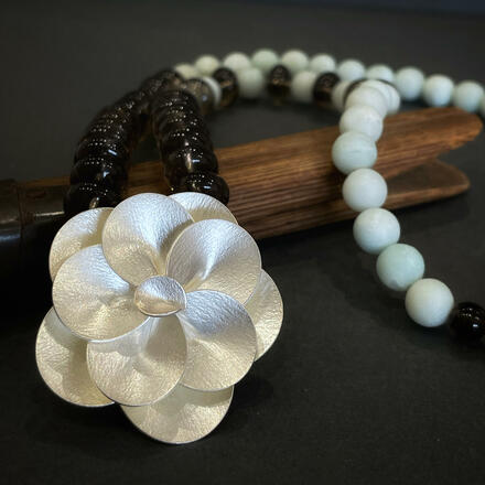 Adelpha Blossom Necklace by Kate Wilkinson