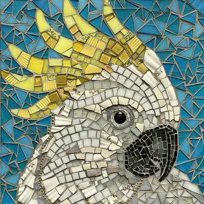 Deborah Brett Cockatoo Mosaic 1