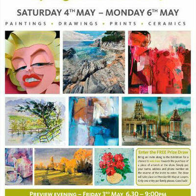 Buckinghamshire Art Society Spring Exhibition 2024 Poster