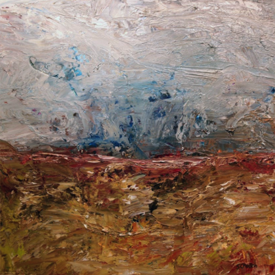 Oil landscape on canvas