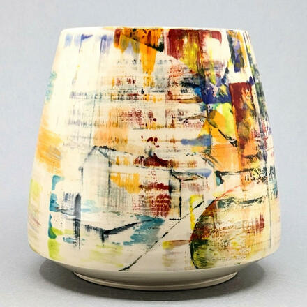 Abstract Landscape Vessel