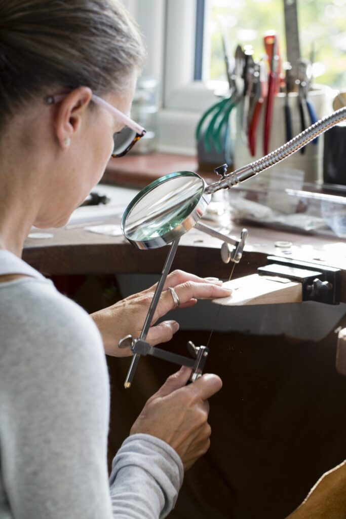 Anna K Baldwin at work