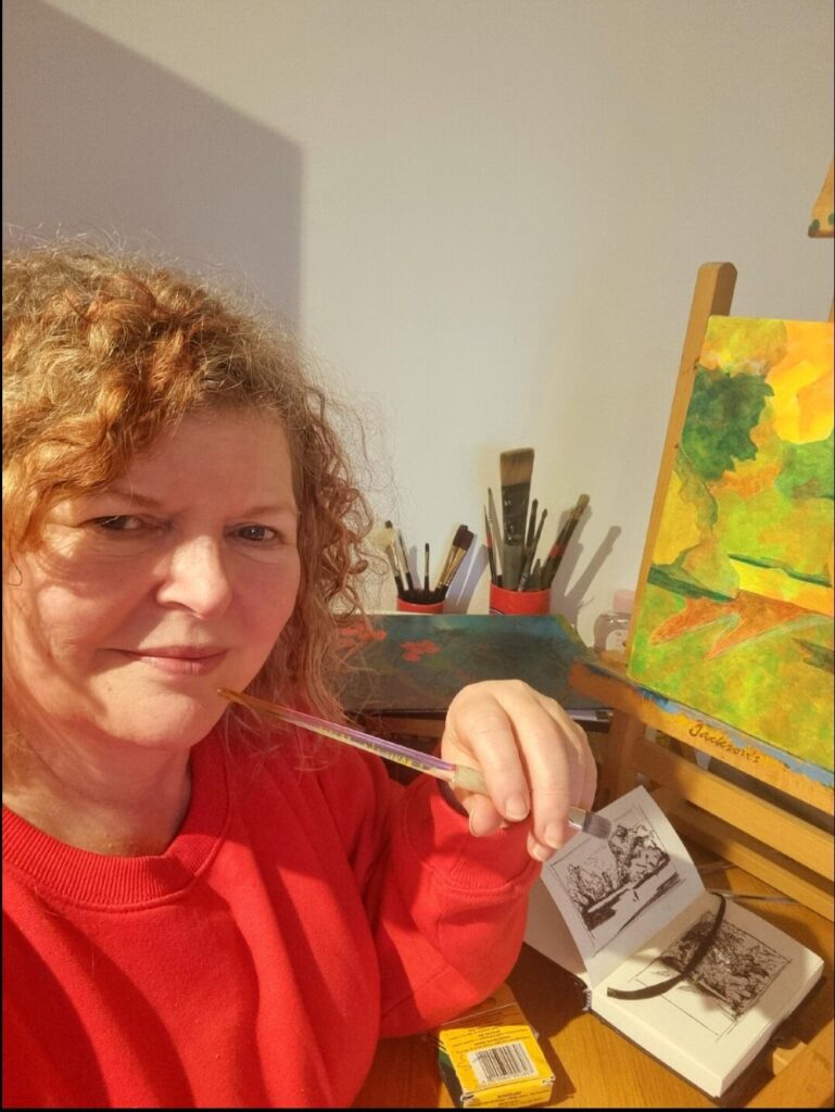 Sally Bulteel at work