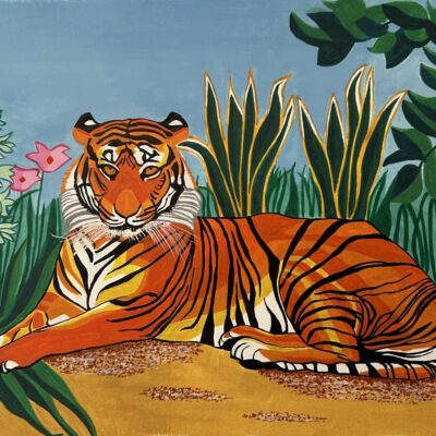 Linda Seraj: Tiger in the Grass