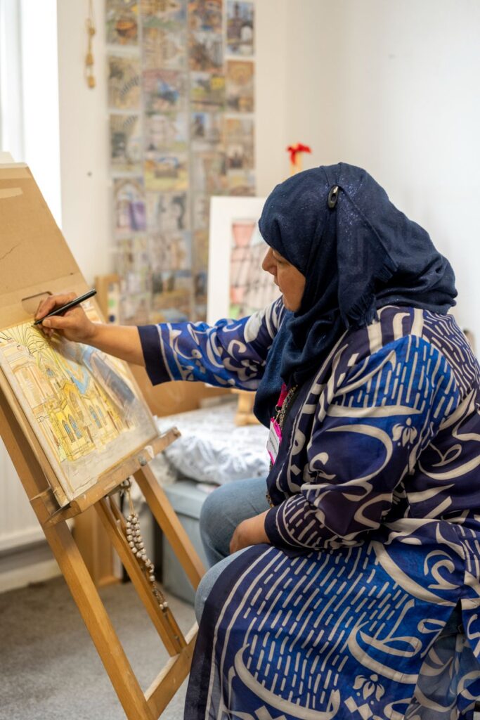 Farina Noorani ~ Beyond Images Studio at work