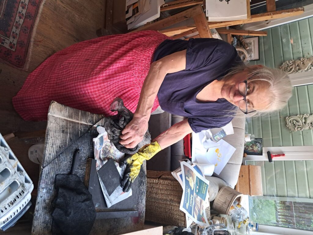 Anne Keleny at work