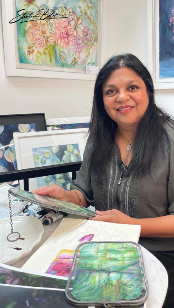 Shalini Belur at work