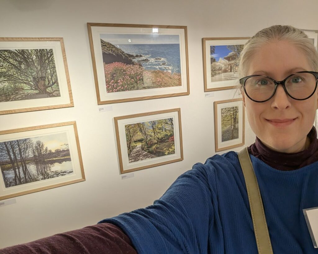 Alexandra Buckle at work