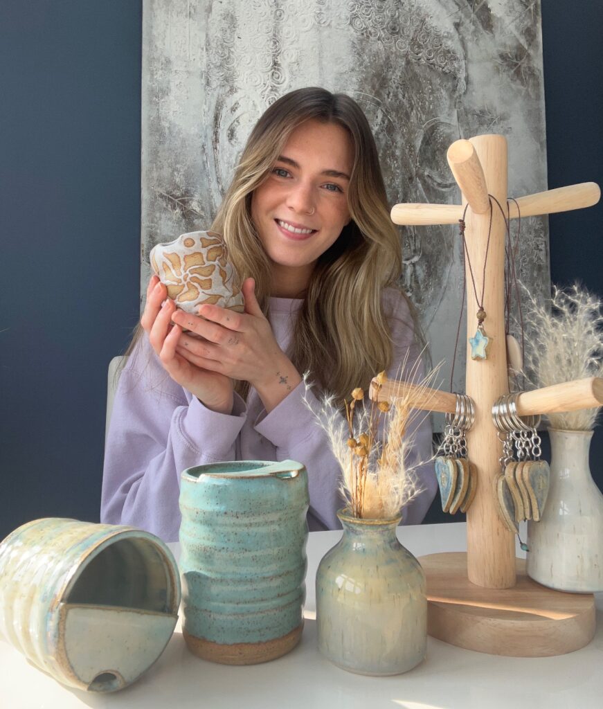 Leah Hall - Ceramics at work