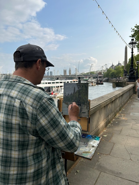 Andy Lee at work