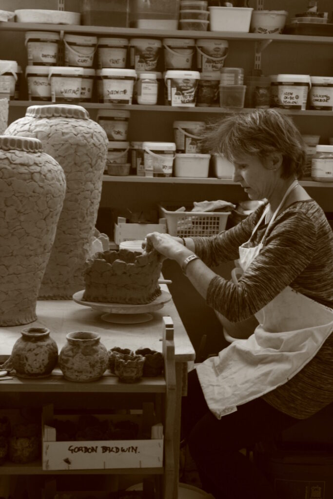 Sally Dorrity at work