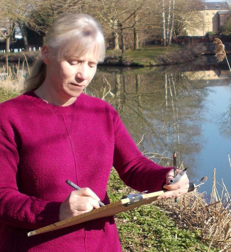 Sally Naomi Creveul at work