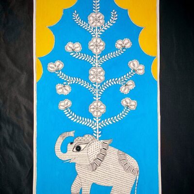 Harsha Basu: Elephant and the Tree