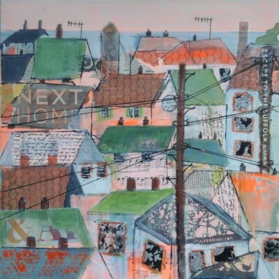Barbara Spruytenburg: Next Home....mixed media