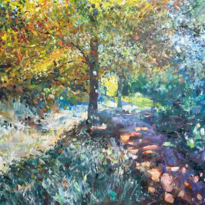 Bucks Art Weeks open studio summer 2026 works: Autumn tree