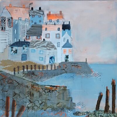 Barbara Spruytenburg: Harbour Rest....mixed media