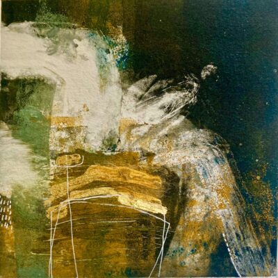 Sarah Russell: Monoprint - Fly with Me