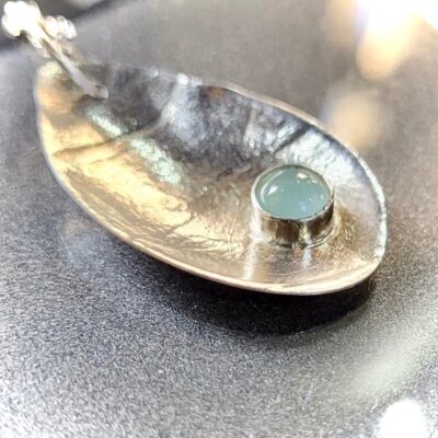 Kairen Bradford (kbsilver): Shell with sea agate