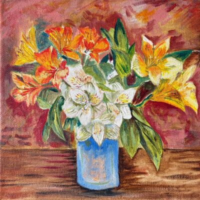 Helen Abbott: Floral Variations (Astrolomeria)
