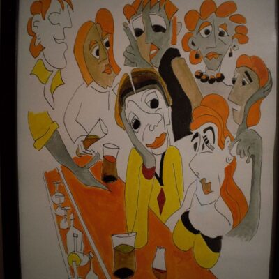 Brian Eldridge: Acrylic Pen Ink