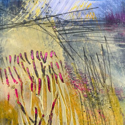 Details of a work on paper