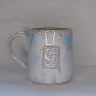 Leah Hall - Ceramics: Beach inspired tea mug