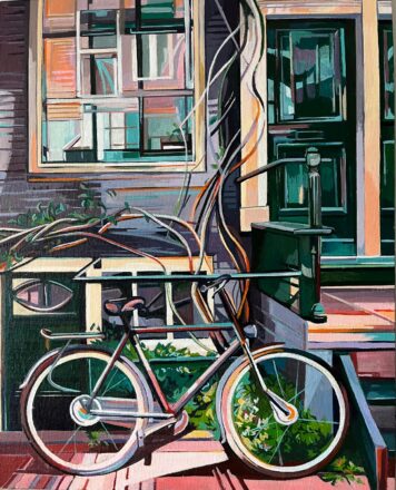 Bicycle and Vines