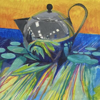 Diane Large: Teapot – acrylic on canvas