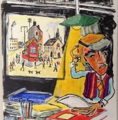 Brian Eldridge: Acrylic On Paper Framed  £135