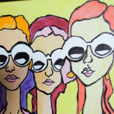 Brian Eldridge: Acrylic On Paper Framed  £135