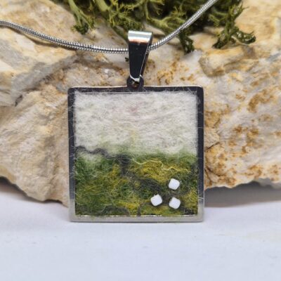 Heidi Fenn: Landscape pendant