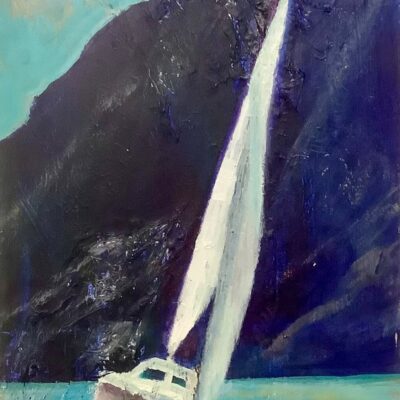 Elizabeth Waumsley: Sailing on Achensee