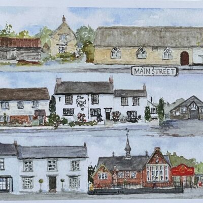 Graham Goodrich Art: Main Street Tingewick