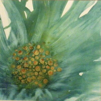 Madeleine Fletcher: Full Bloom.    Alcohol ink