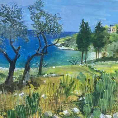 Diane Large: Paxos – acrylic on canvas