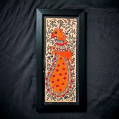 Harsha Basu: Peacock on a Tree