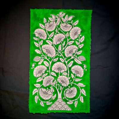 Harsha Basu: Tree of Life - Green
