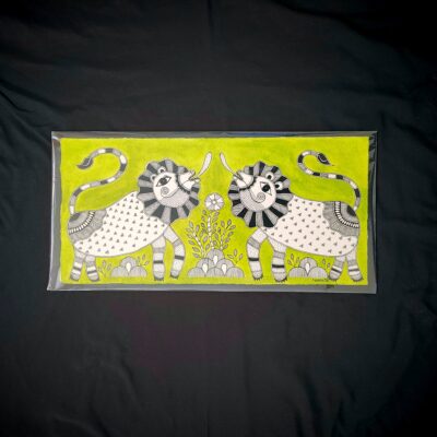 Harsha Basu: Lion pair