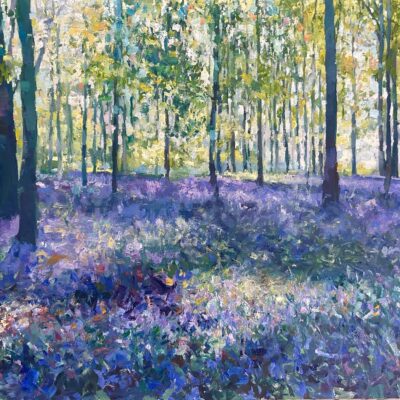 Bucks Art Weeks open studio summer 2026 works: Bluebell woods