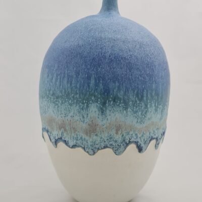Bronwen Coussens Ceremics: Sea scape pot