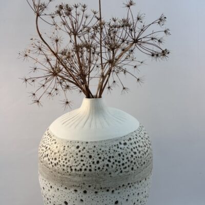 Bronwen Coussens Ceremics: Volcanic ombré pot