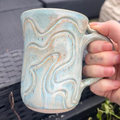 Leah Hall - Ceramics: Swirl mug